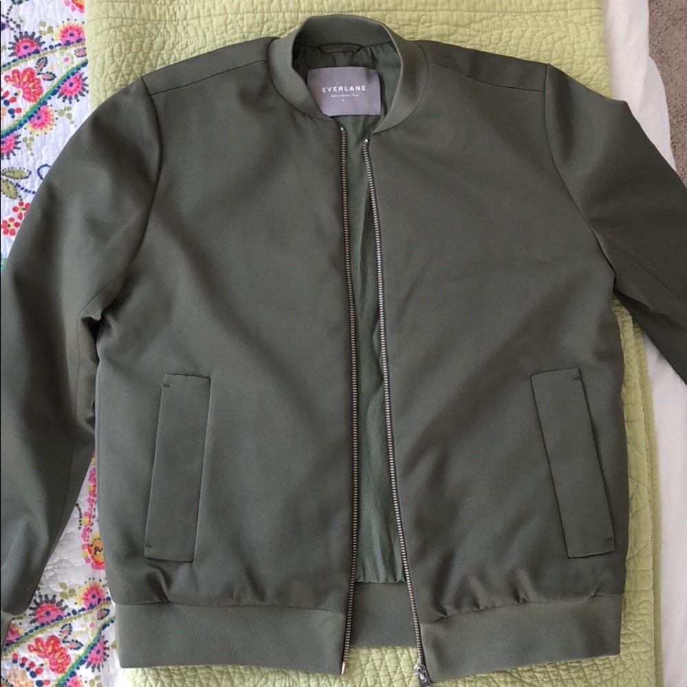 everlane bomber jacket